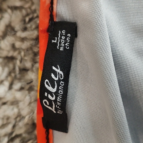 Vibrant Candy Corn Black and Orange Women's Tunic Halloween Fall - Picture 10 of 12